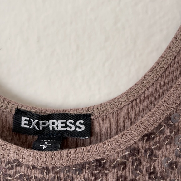 Express brand. Size SP .color brown. %100 cotton - Picture 3 of 4